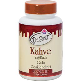 Dr. Gusto Kahve Yağ Bazlı 25 gr Toz Gıda Boyası