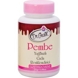 Dr. Gusto Pembe Yağ Bazlı 25 gr Toz Gıda Boyası