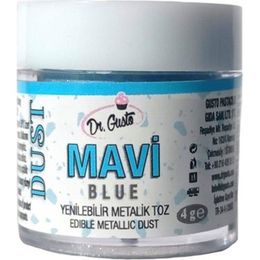 Dr. Gusto Yenilebilir Metalik Mavi Yaldız 4 gr Gıda Boyası