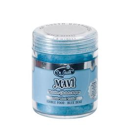 Dr. Gusto Yenilebilir Yaldız Metalize Mavi 10 gr Çikolata Boyası