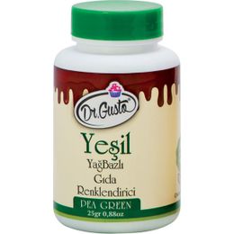 Dr. Gusto Yeşil Yağ Bazlı 25 gr Toz Gıda Boyası