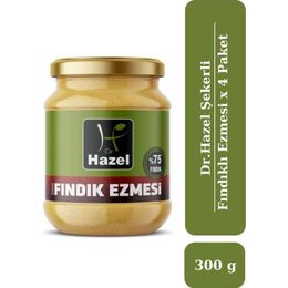 Dr. Hazel 4x300 gr Şekerli Fındık Ezmesi