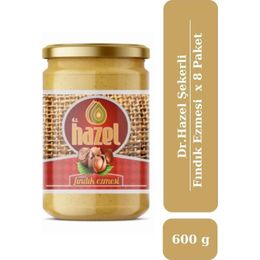 Dr. Hazel 8x600 gr Şekerli Fındık Ezmesi
