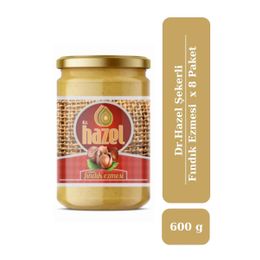 Dr. Hazel 8x600 gr Şekerli Fındık Ezmesi
