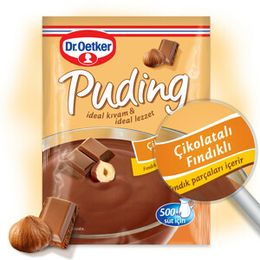 Dr. Oetker 102 gr Fındık Aromalı Çikolatalı Puding