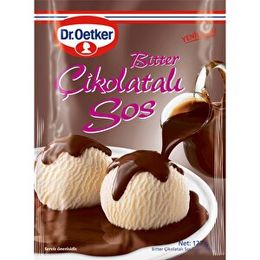 Dr. Oetker 122 gr Bitter Çikolatalı Tatlı Sos