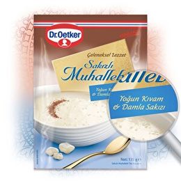 Dr. Oetker 135 gr Sakızlı Muhallebi
