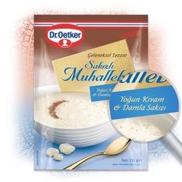 Dr. Oetker 135 gr Sakızlı Muhallebi