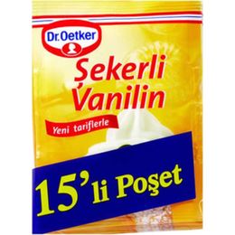 Dr. Oetker 15'li Paket 12x75 gr Şekerli Vanilin