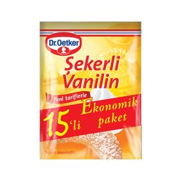 Dr.Oetker 15x75 gr Şekerli Vanilin