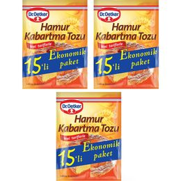 Dr. Oetker 3 Adet 15x10 gr Glutensiz Hamur Kabartma Tozu