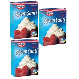 Dr. Oetker 3 Adet 4'lü 288 gr Krem Şanti