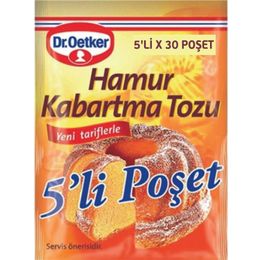 Dr. Oetker 30'lu 5x10 gr Hamur Kabartma Tozu