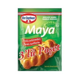 Dr. Oetker 3'lü 10 gr Kuru Maya