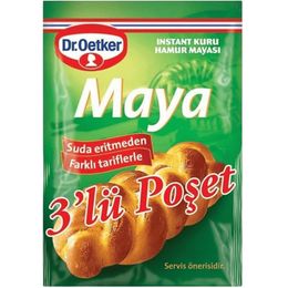 Dr. Oetker 3x10 gr Kuru İnstant Hamur Mayası