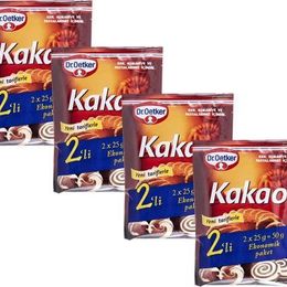Dr. Oetker 4 Adet 2x25 gr Kakao