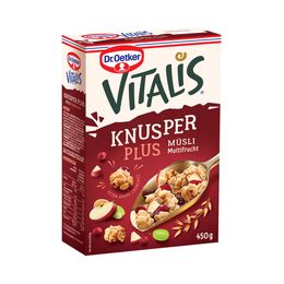 Dr.Oetker 450 gr Vitalis Knusper Plus Multi Meyveli Gevrek