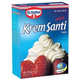 Dr. Oetker 4'lü 288 gr Krem Şanti