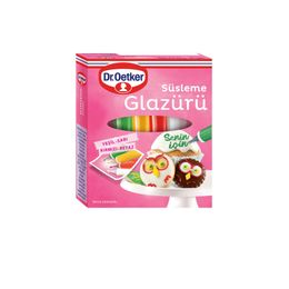 Dr. Oetker 4x19 gr Süsleme Glazürü