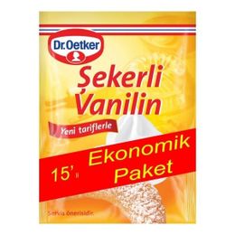 Dr. Oetker 5 gr 15'li Şekerli Vanilin
