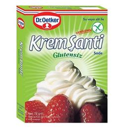 Dr. Oetker 72 gr Glutensiz Krem Şanti