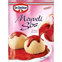 Dr. Oetker 77 gr Meyveli Tatlı Sos