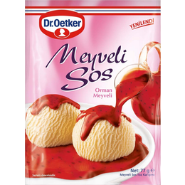 Dr. Oetker 77 gr Meyveli Tatlı Sos