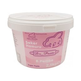 Dr Paste 2.5 kg Bebek Pembe Şeker Hamuru