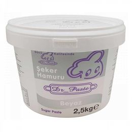 Dr Paste Beyaz 2.5 kg Şeker Hamuru