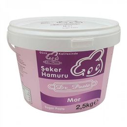 Dr Paste Mor 2.5 kg Şeker Hamuru