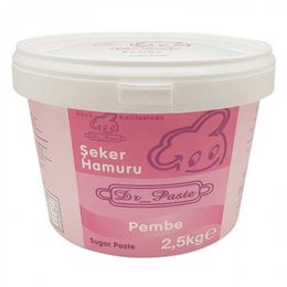 Dr Paste Pembe 2.5 kg Şeker Hamuru
