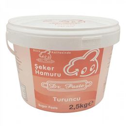 Dr Paste Turuncu 2.5 kg Şeker Hamuru