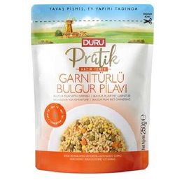 Duru 250 gr Pratik Garnitürlü Bulgur Pilavı