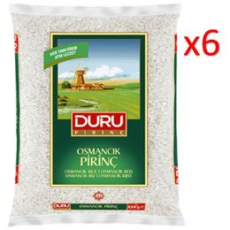 Duru 6x1 kg Osmancık Pirinç