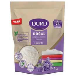 Duru Doğal Granül Matik 1 kg Lavantalı Sabun