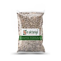 E-aktariye 100 gr İlaçsız Yenilebilir Yerli Bamya Tohumu