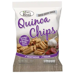 Eat Real 45 gr Kurutulmuş Domates Ve Sarımsaklı Kinoa Cipsi