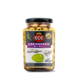 Ece 1 kg Çekirdeksiz Yeşil Zeytin