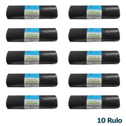 Ecoplast 400 gr 90 lt 80x110 cm 10 Adetlik 10 Rulo Battal Boy Çöp Torbası Poşeti