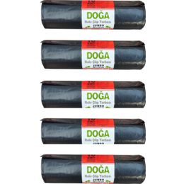 Ecoplast 500 gr 90 L 80x110 cm 10 Adetlik 5 Rulo Battal Boy Çöp Torbası Poşeti