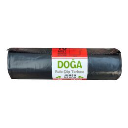 Ecoplast 500 gr 90 lt 80x110 cm 10 Adetlik Rulo Battal Boy Çöp Torbası Poşeti