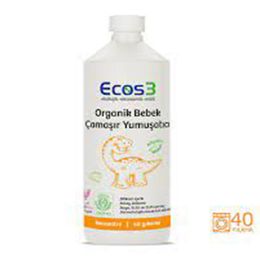 Ecos3 1 lt  Organik Bebek Çamaşır Yumuşatıcısı