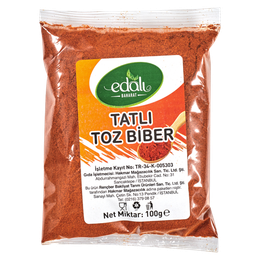 Edalı Baharat 100 gr Toz Tatlı Biber