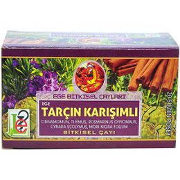 Ege Bitkisel Çayları 20'li Tarçın Karışımlı Bitkisel Çay