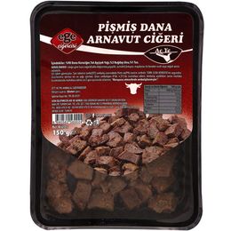 Ege Ciğercisi 150 gr Pişmiş Dana Arnavut Ciğeri