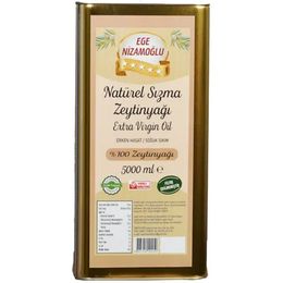 Ege Nizamoğlu 5 lt Naturel Sızma Zeytinyağı