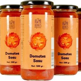 Egeye Dönüş 5'li 500 gr Ev Yapımı Yemek Için Hazır Domates Sosu
