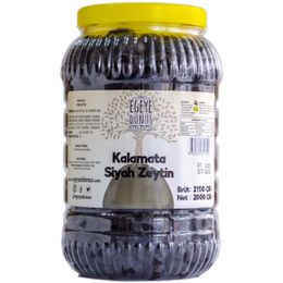 Egeye Dönüş Çok Az Tuzlu Kalamata İri Boy Kuru Sele 2 kg Siyah Zeytin