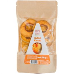 Egeye Dönüş Şekersiz Şeftali Meyvesi Kurusu Cipsi - 50 gr