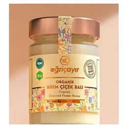 Eğriçayır 450 gr Organik Krem Çiçek Balı